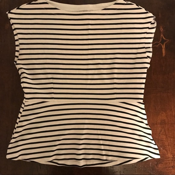 H&M Tops - H&M | Adorable Striped Peplum Top